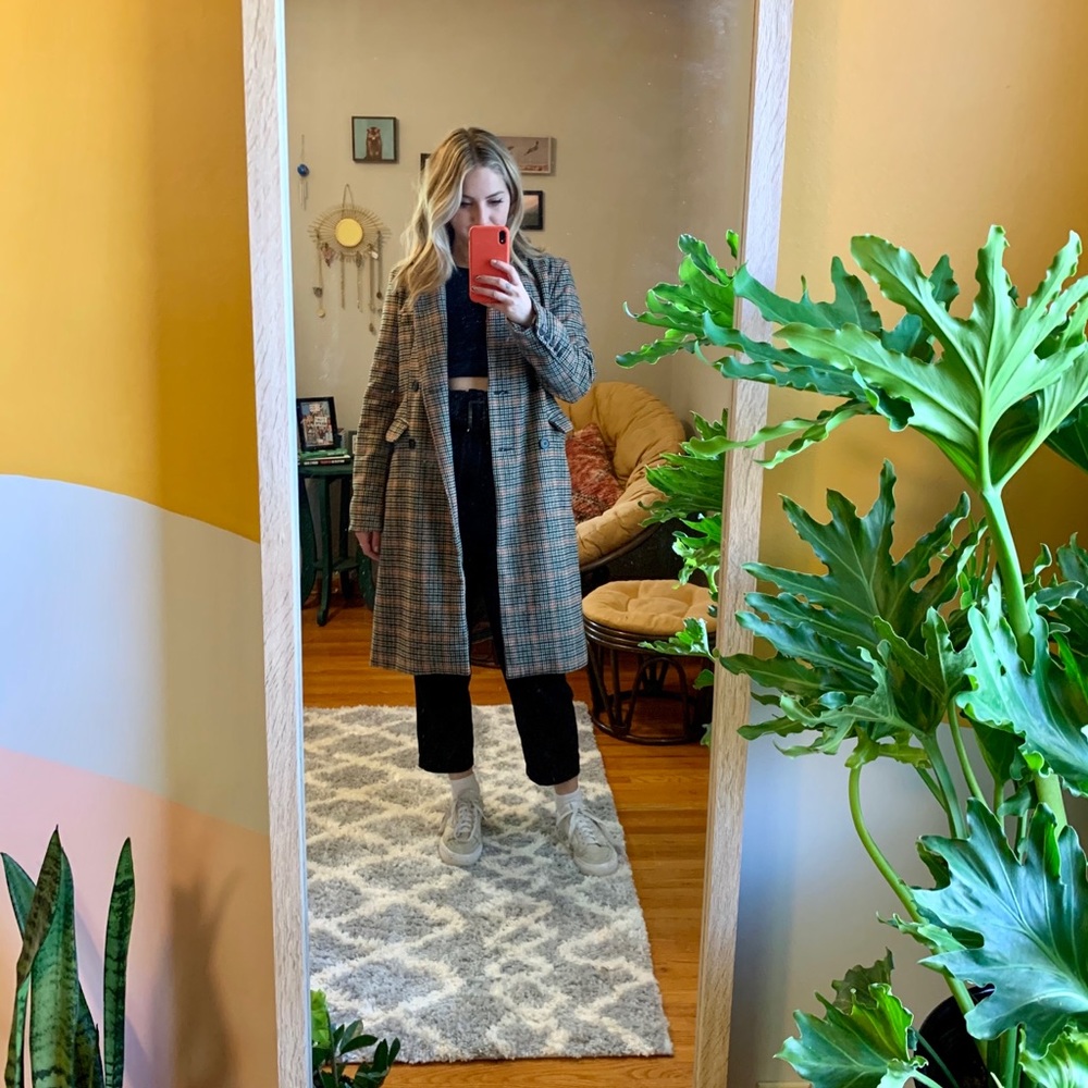 Nasty Gal Trench Coat Size S